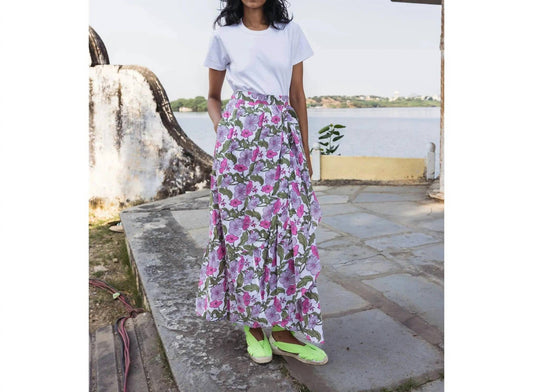 Sz Blockprints - Long Wrap Skirt