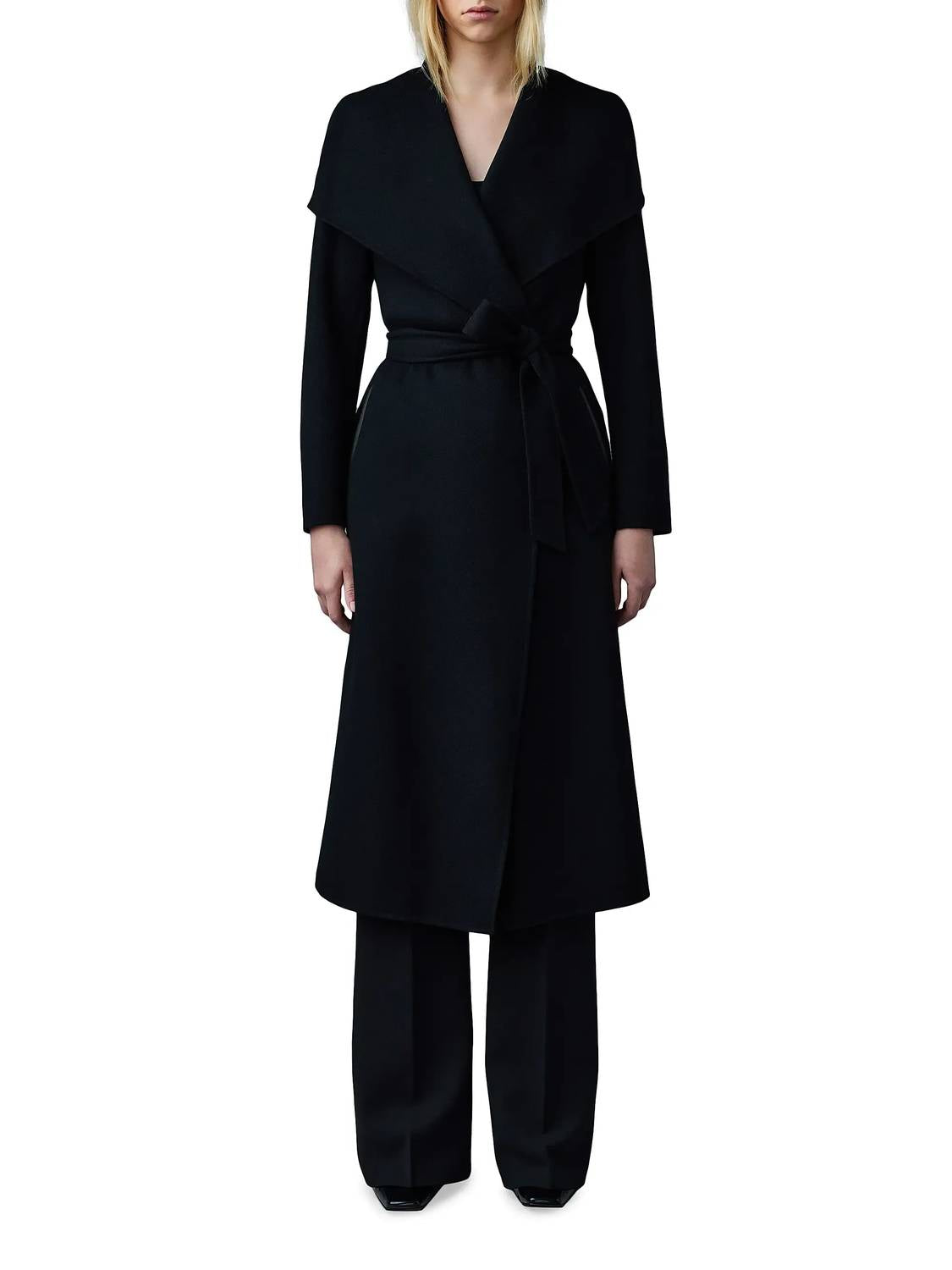 Mackage - Women's Mai Belted Light Wool Coat