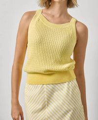 Lilla P - Mini Cable Tank Top