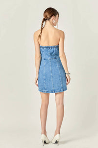 English Factory - Zandra Tube Mini Dress