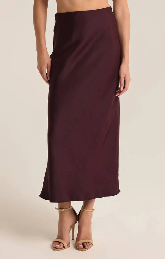 Z Supply - EUROPA LUXE SHEEN MIDI SKIRT