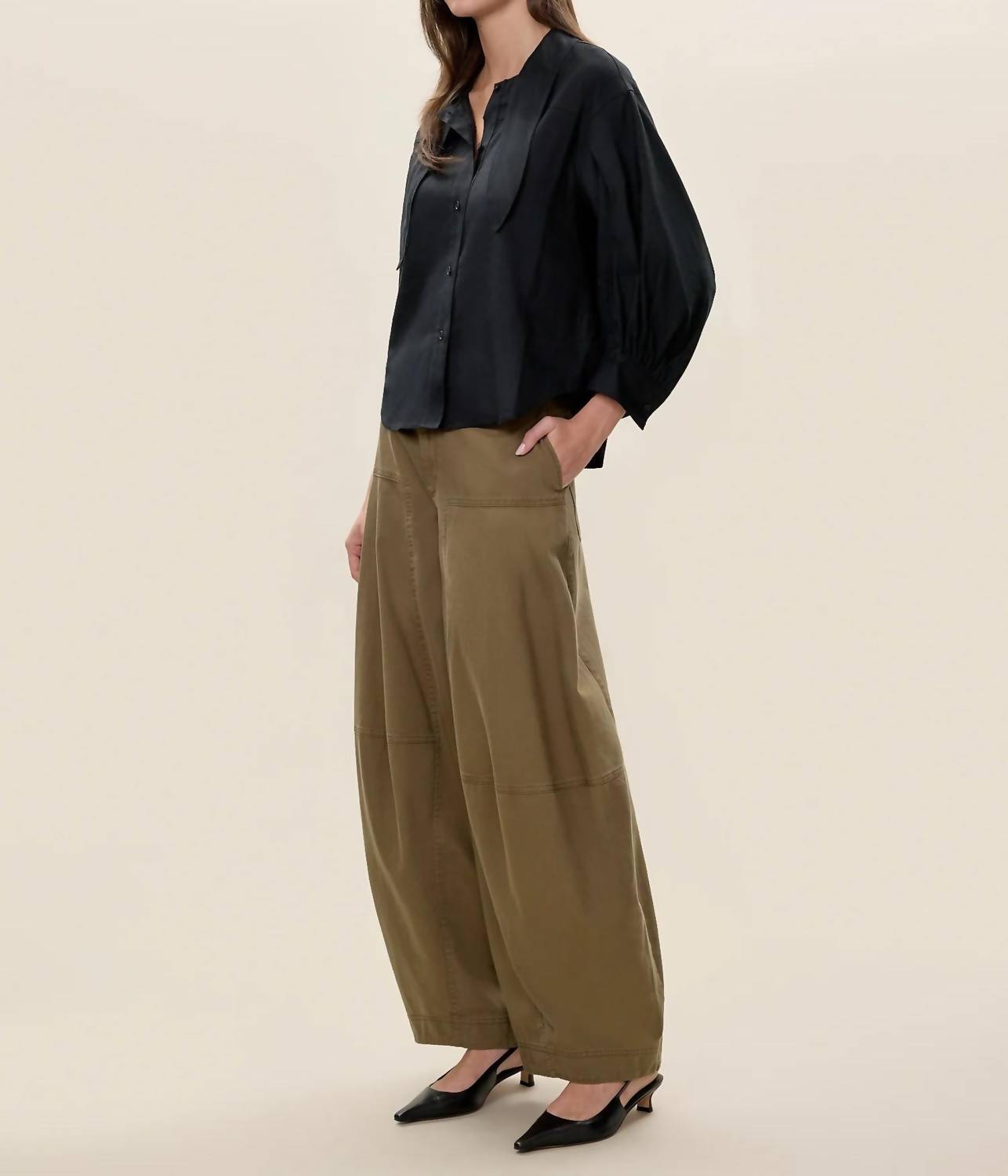 Rebecca Taylor - Stretch Linen Top
