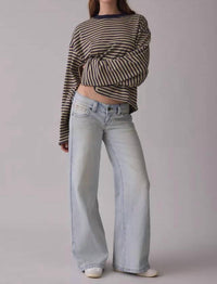 Abrand Jeans - 00 Low-rise Wide Leg Jeans