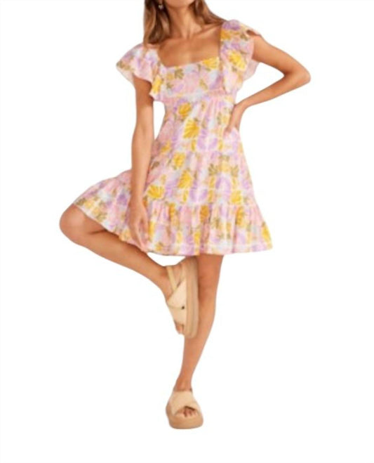 Minkpink - SOLEIL TIERED MINI DRESS