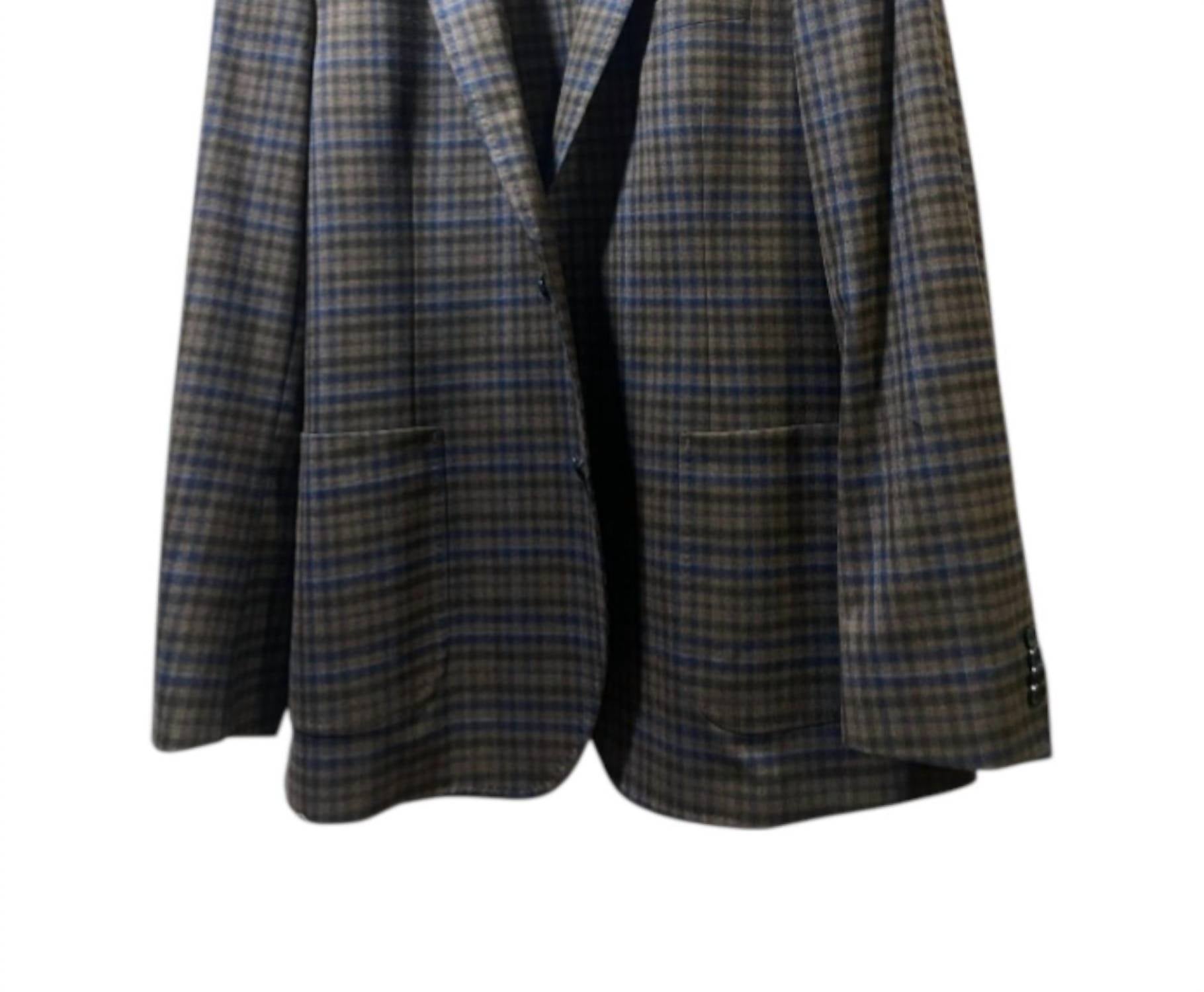 Tailored - Men's Check Workwear Coat