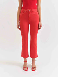 Daze - Shy Girl Crop Flare Jeans