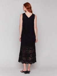 Charlie B - Crochet Sleeveless Maxi Dress