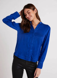 Bella Dahl - Mandarin Collar Button Down