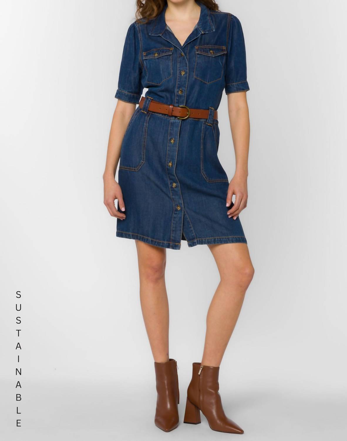 Velvet Heart - Women's Danica Denim Dress