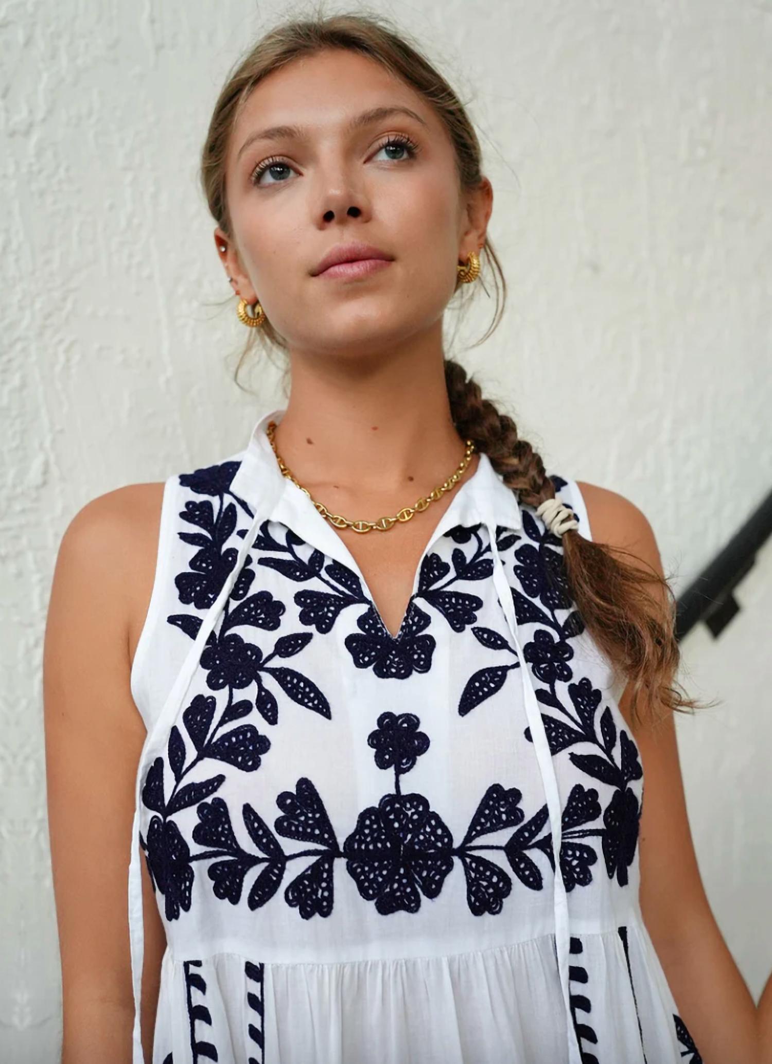 Debbie Katz - Mila Embroidered Dress