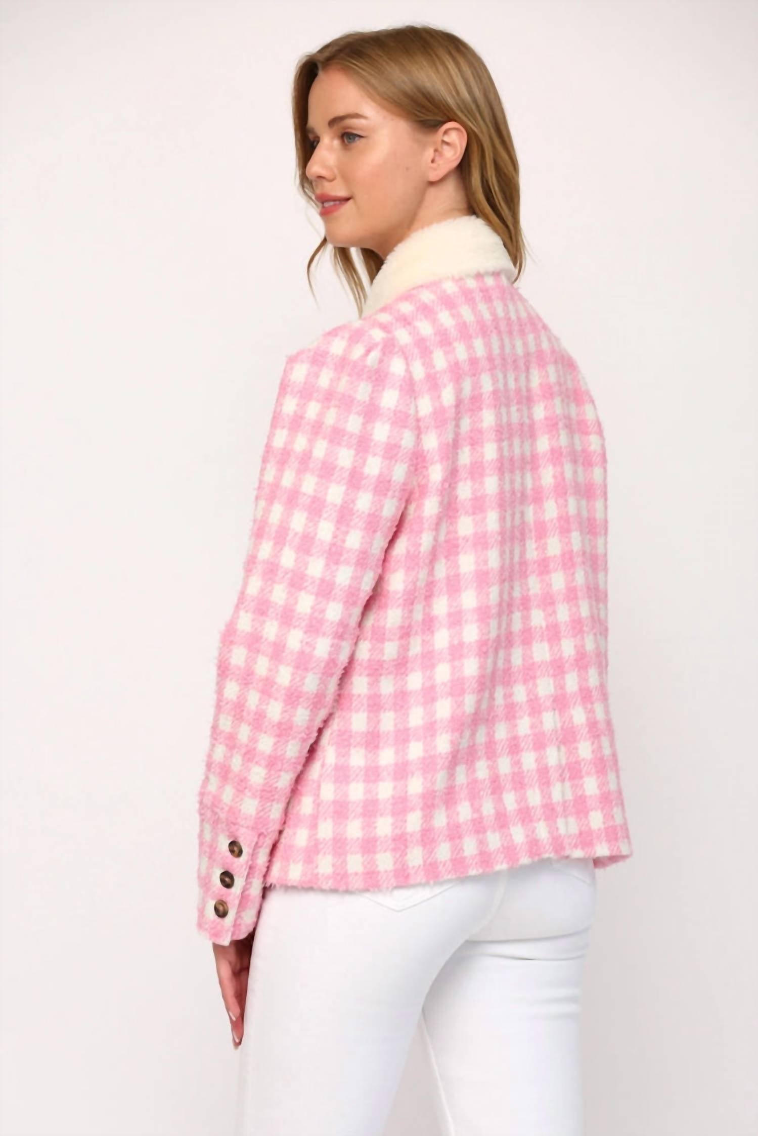 Fate - Upper East Side Shearling Collar Coat