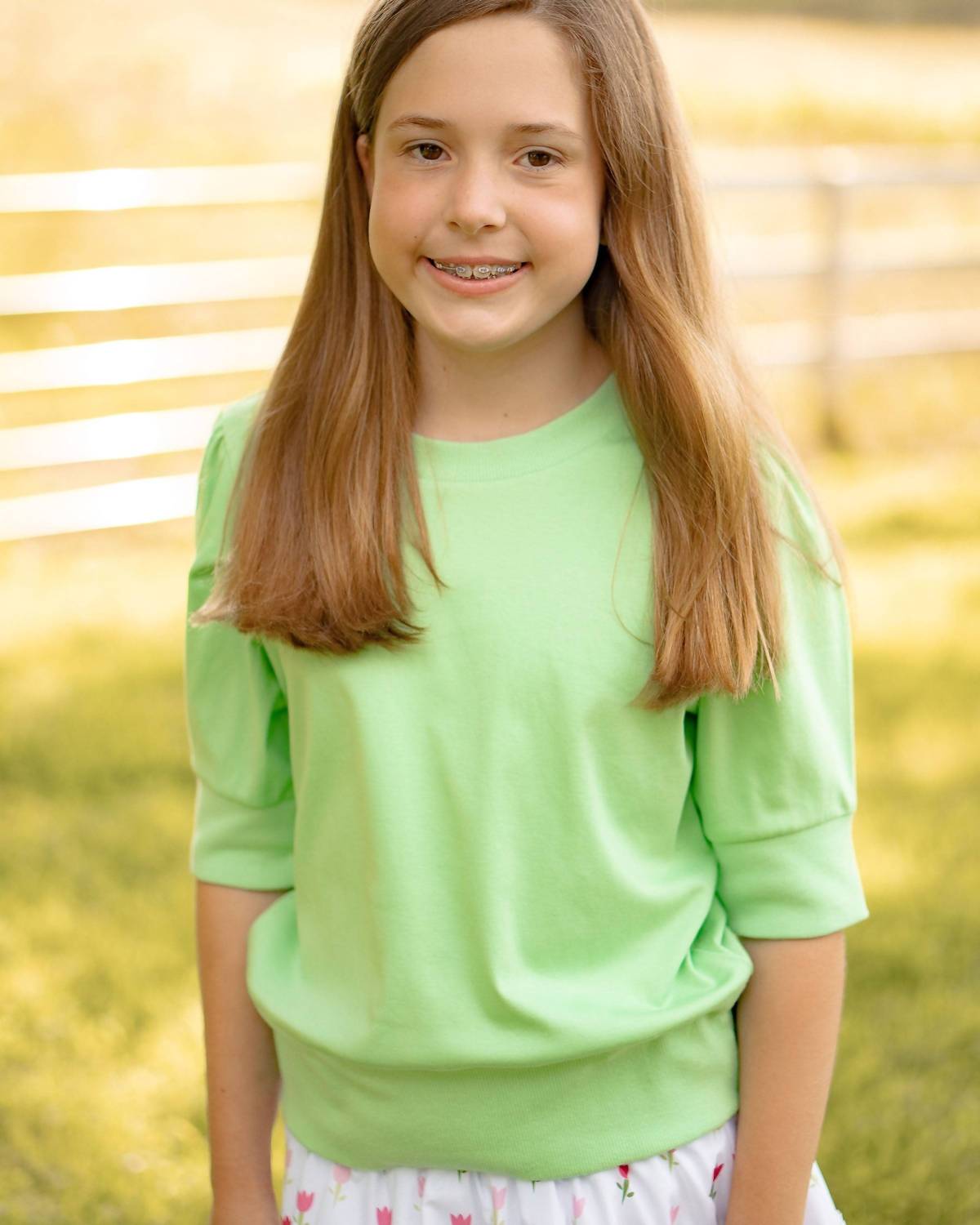 The Yellow Lamb - Girl's Madison Top