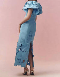 Leo Lin - Lucinda Applique Maxi Dress