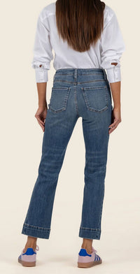 Kut From The Kloth - Kelsey High Rise Ankle Flare Wide Inset