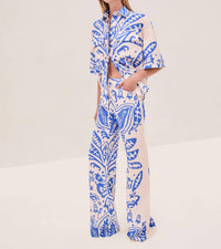 Alexis - Women’s Davi Linen Resort Pants