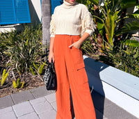 Do+Be - Wide Leg Cargo Pants