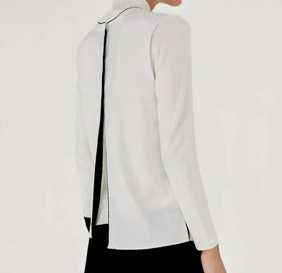Anel - Golf Paris Backslit Knit Vest Top