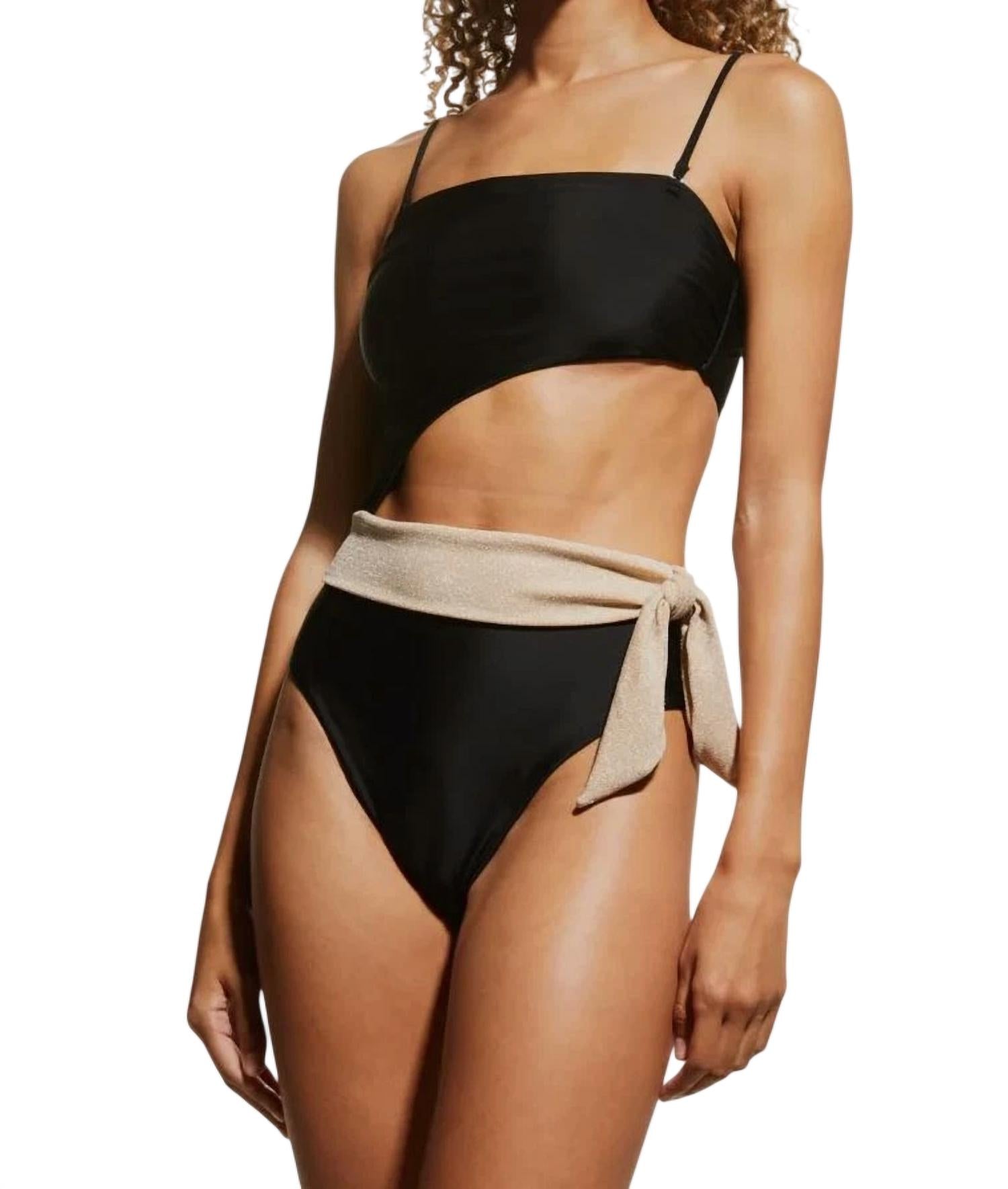 Ramy Brook - Gigi Colorblock Side Cut-out Swimsuit