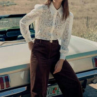 LoveStrength Women's Nic Belt in cocoa suede - women's accessory - detail view