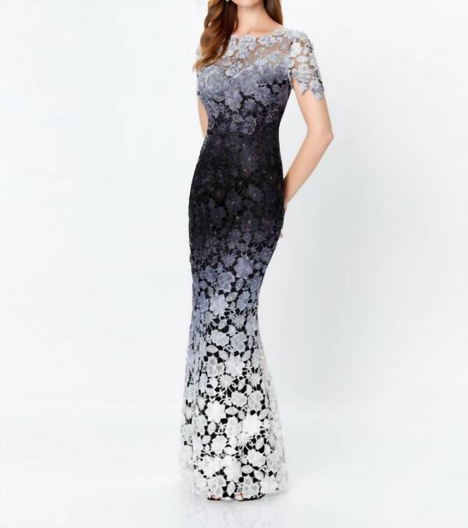 Montage By Mon Cheri - Ombre Lace Mother Of The Bride Gown