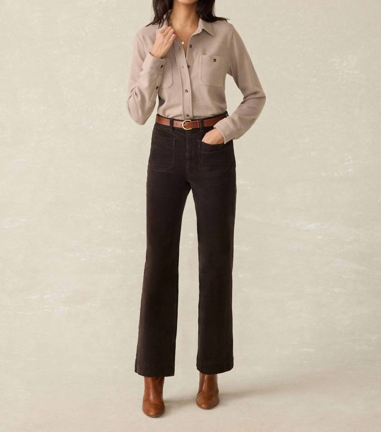 Faherty - Softstretch Cord Flare Pant
