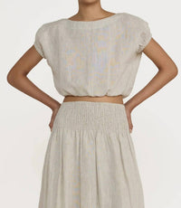 Laude The Label - Bubble Crop Top