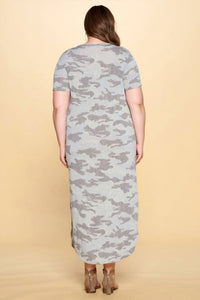 Knit Maxi Plus Dress