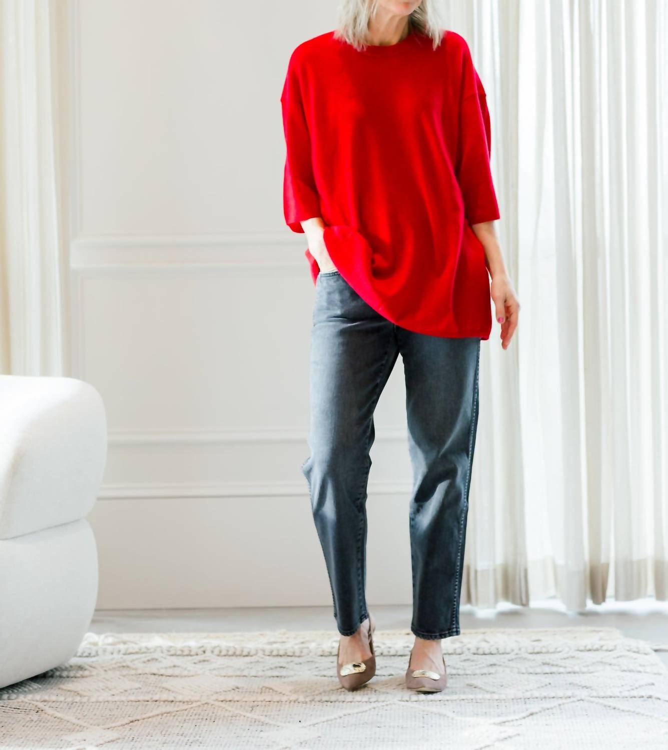 Amo - Libby Mid Rise Slim Jeans