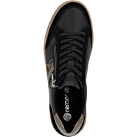 Remonte Women's Demi 04 Shoe in black combo - women's sneaker - detail view