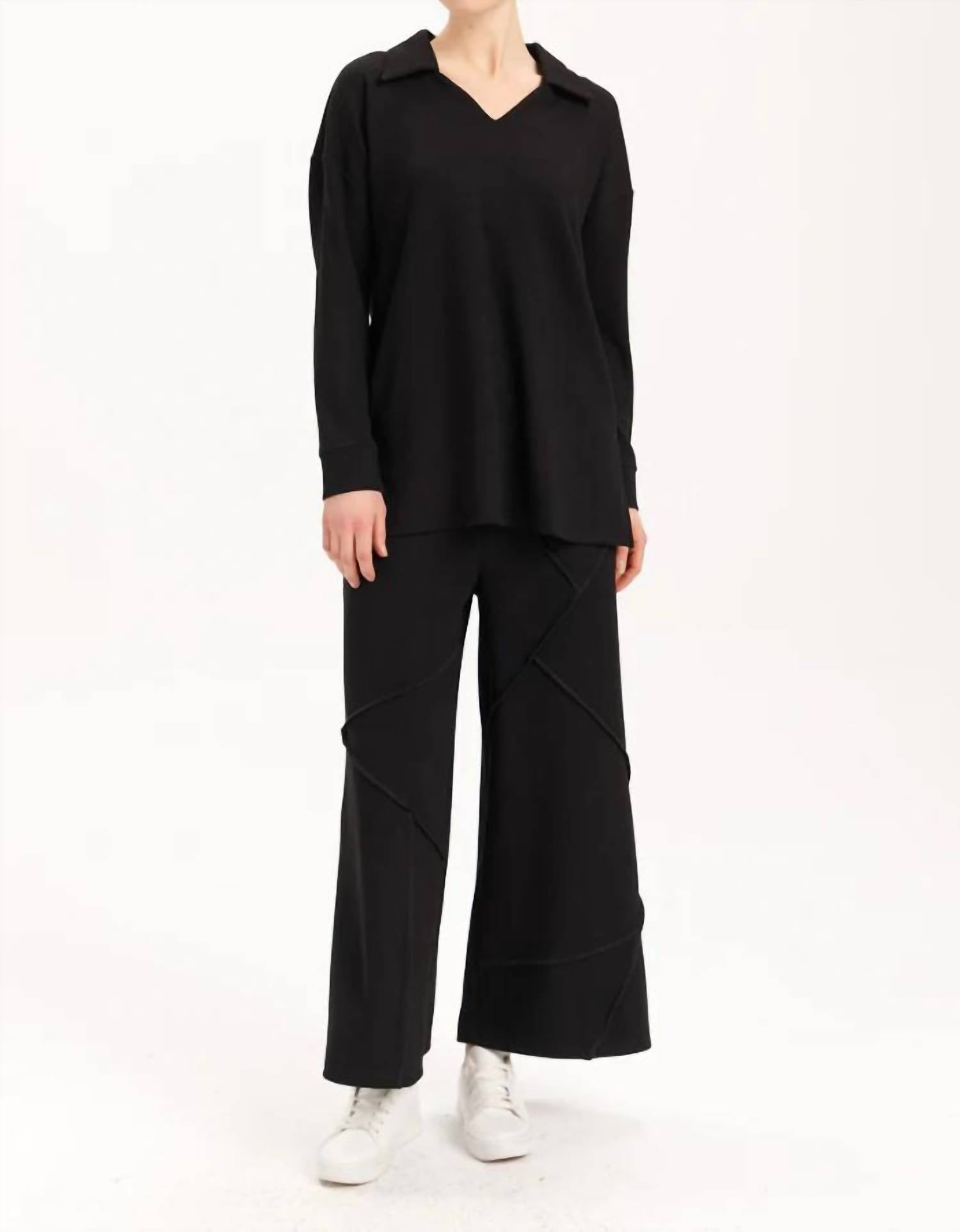 Isle By Melis Kozan - Dara Wide Leg Pants