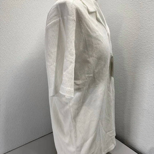 Blanco By Nature - Men’s Textured Cotton Button Shirt