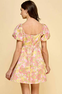 Tcec - Flower Babydoll Dress