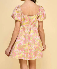 Tcec - Flower Babydoll Dress