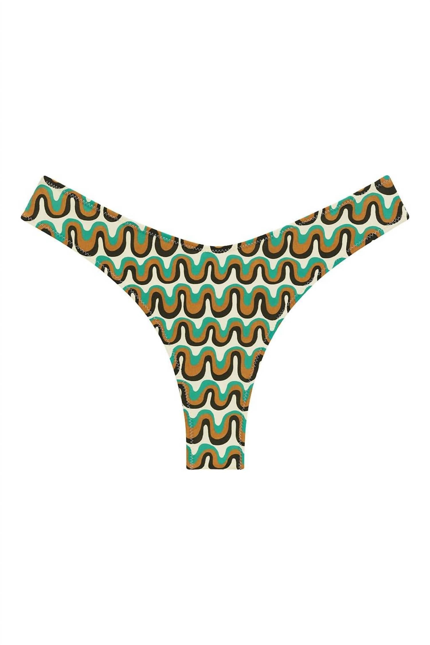 Montce - Lulu Zig-zag Stitch Bikini Bottom