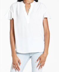 Dear John Denim - Women's Blake Flutter Sleeve Top