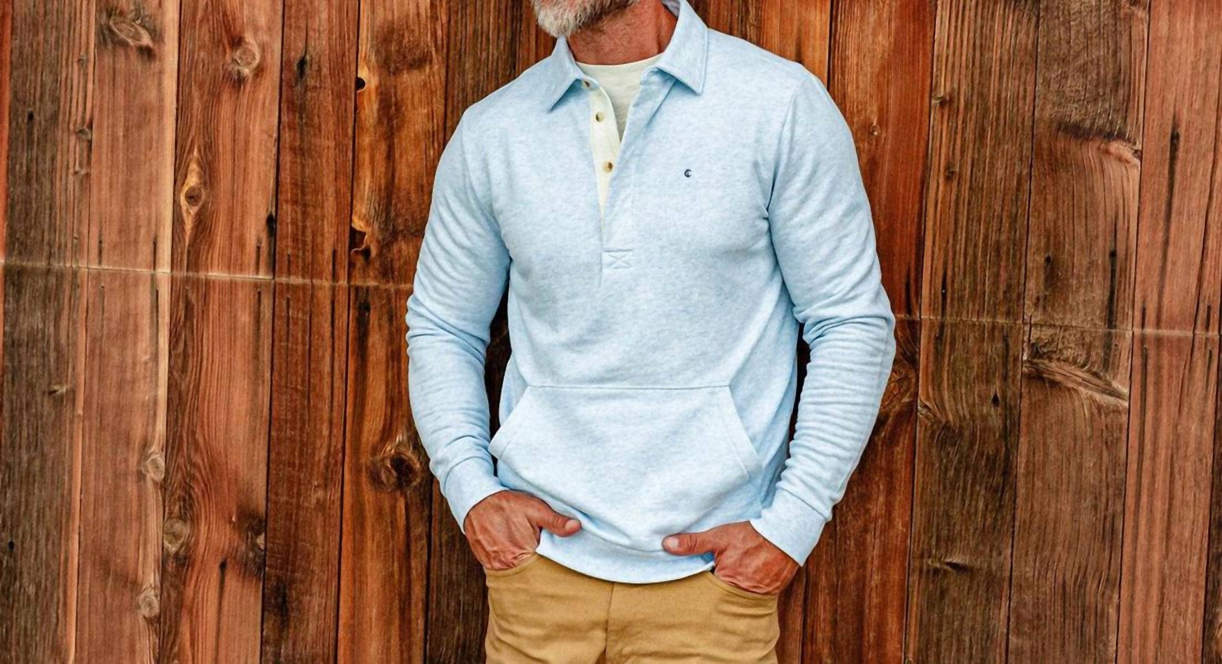 Criquet - Collared Quarter Zip Sweatshirt