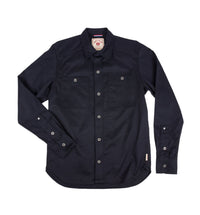 Iron & Resin Men's Workshop Shirt in navy - men's shirt