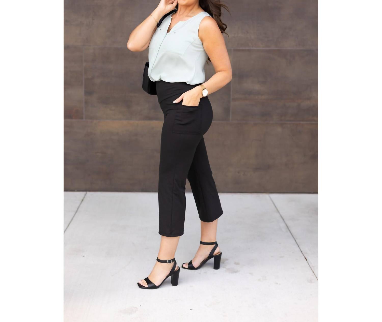 Julia Rose - Faith Tummy Control High Waisted Guacho Pants