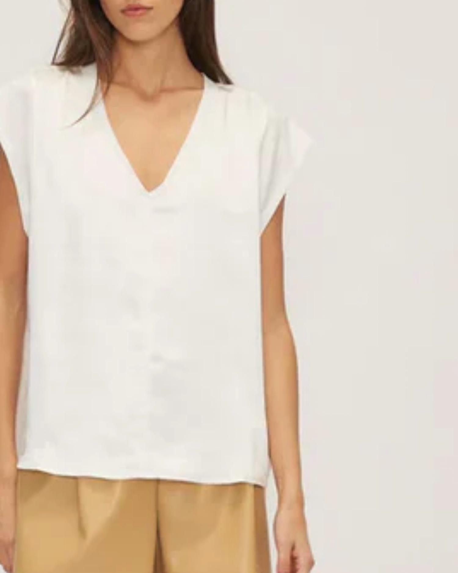 Melissa Nepton - Cameron V Neck Top