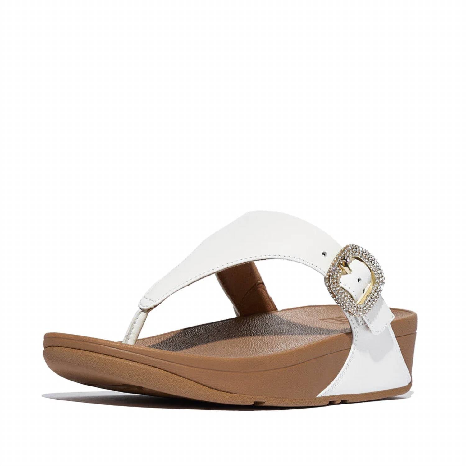 Fitflop - Women's Lulu Crystal Buckle Sandal