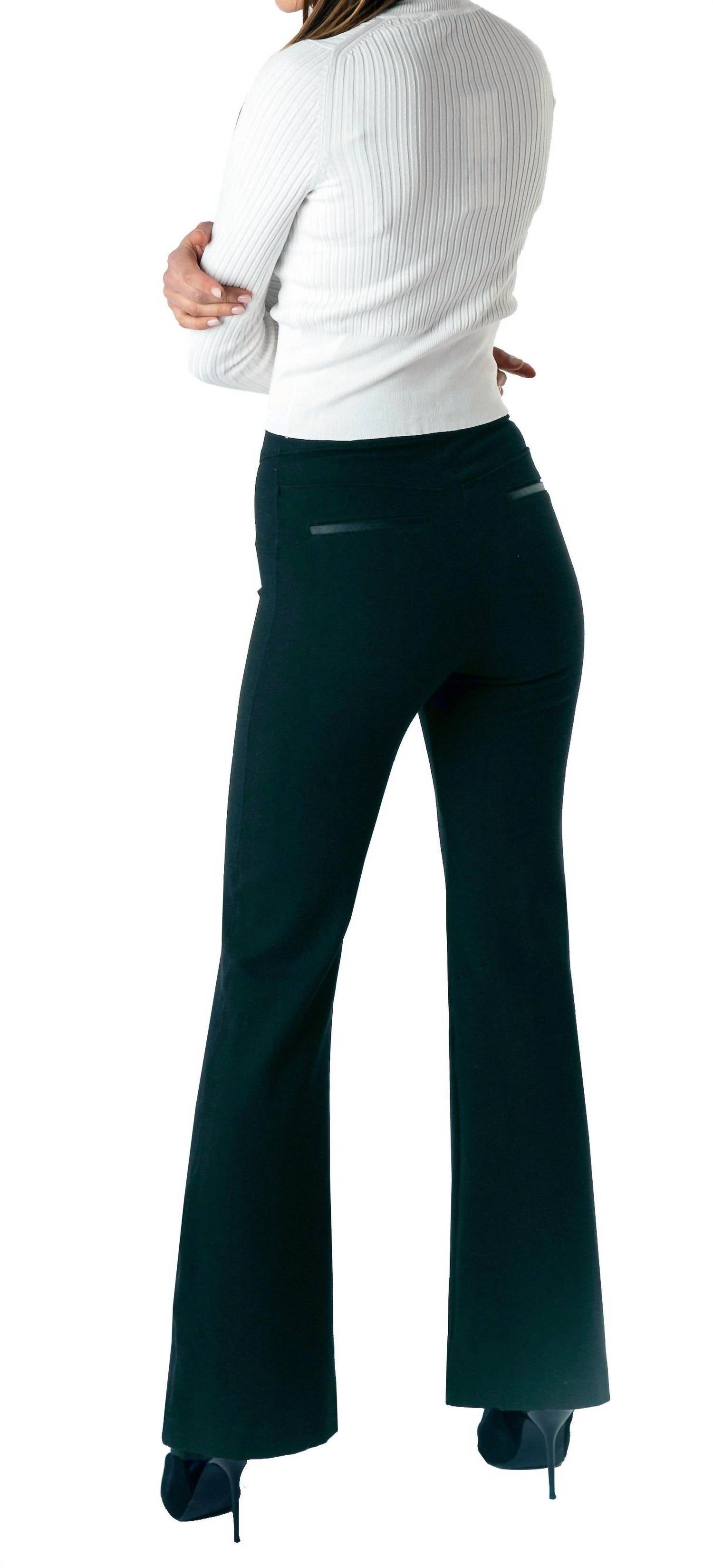 Tractr - Women's Front Seam Ponte Pants