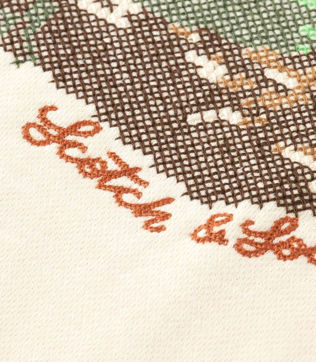 Scotch & Soda - Embroidered Artwork Hoodie