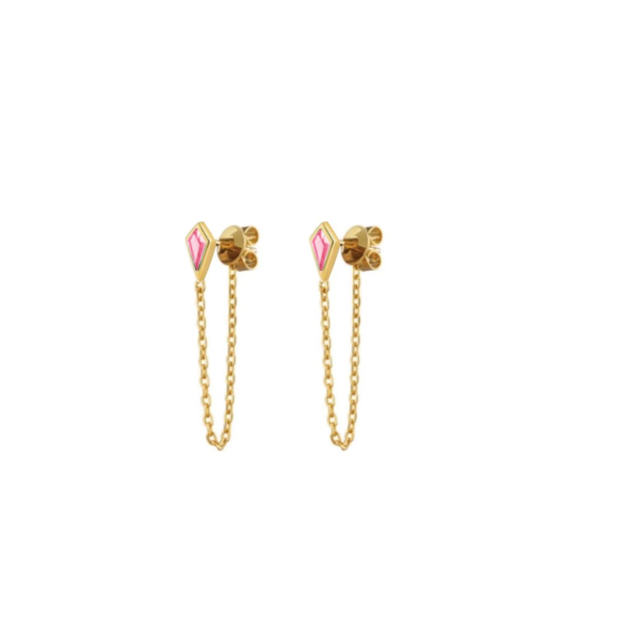 Adriana Pappas - Women's Crystal Kite Earrings