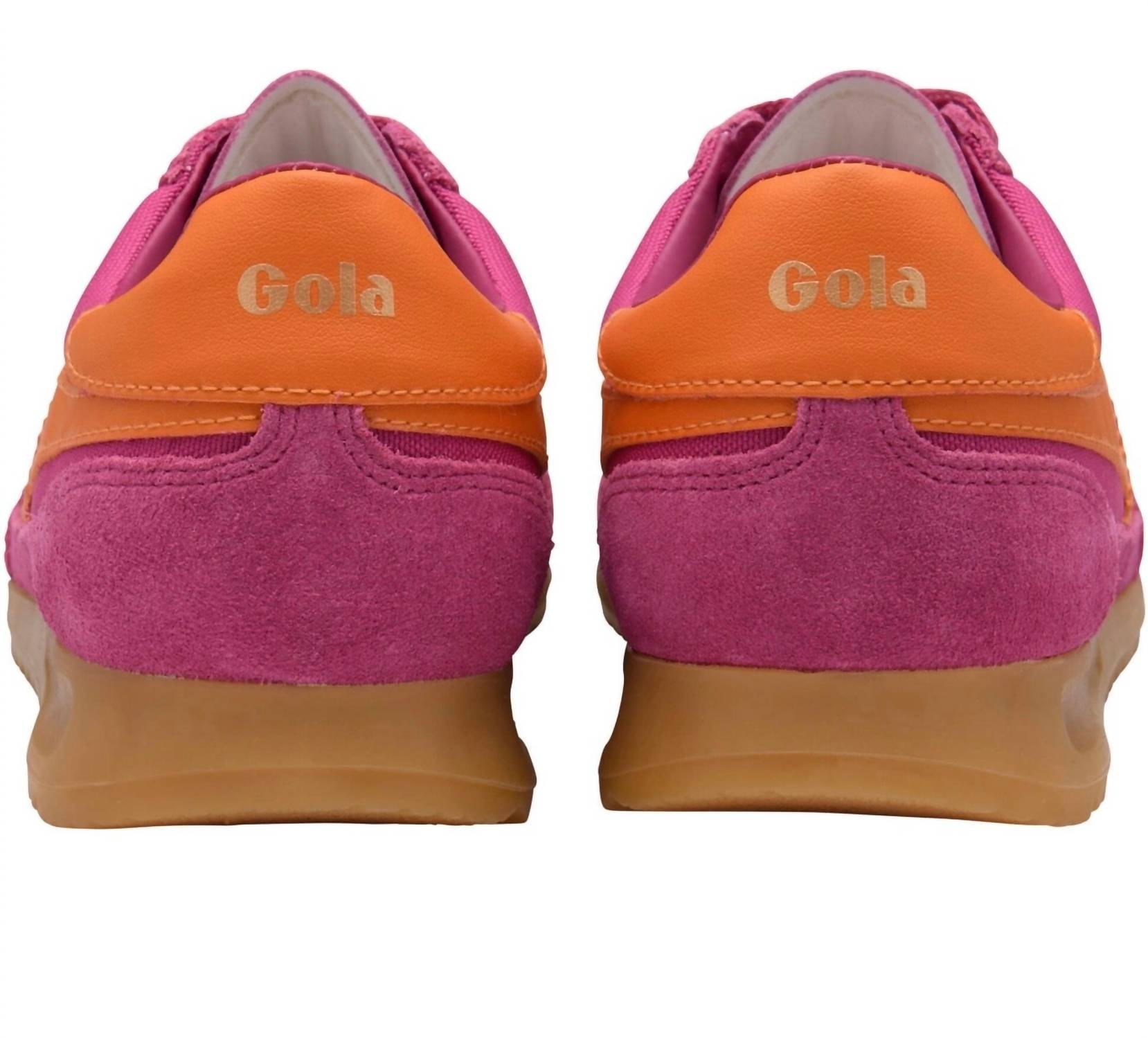 Gola Women’s Tornado Trainer Shoe in fuchsia clementine - women's sneaker - view 4