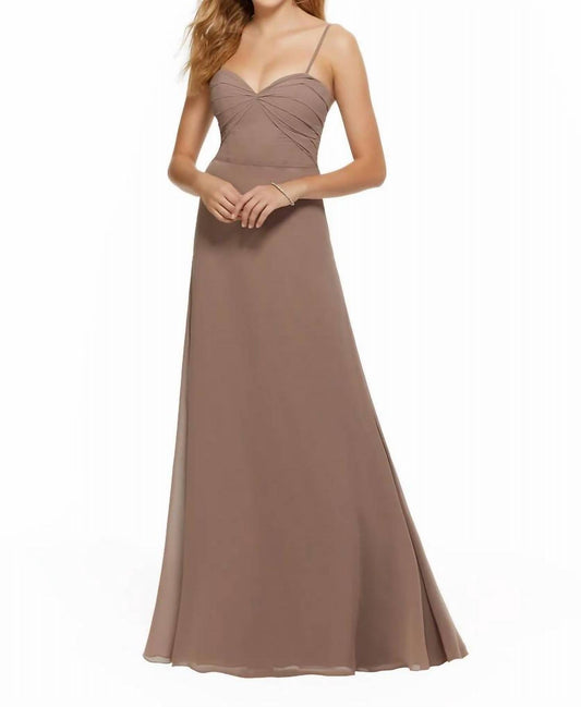 Morilee - Sweetheart Neck Chiffon Bridesmaid Dress