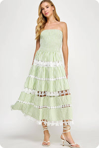 Strut & Bolt - Lena Eyelet Midi Dress