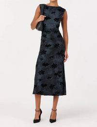 Astr - Tionne Floral Midi Dress