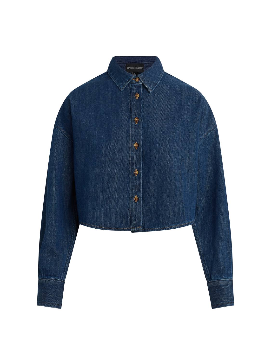 Favorite Daughter - Women's Crop Ex-boyfriend Shirt