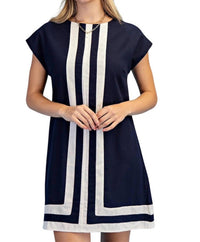 Gigio - Linen Round Neck Dress