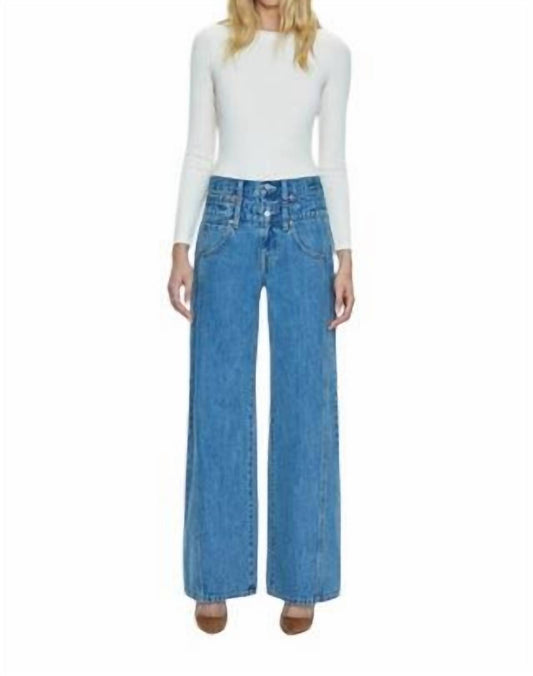 Pistola - Caleb High Rise Relaxed Stacked Waist Jeans